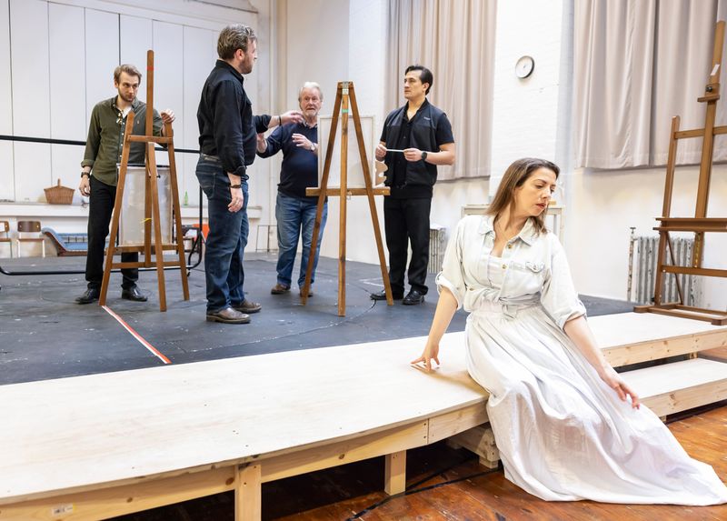 Photos: A MIRRORED MONET in Rehearsal at Charing Cross Theatre — photo 14 of 17