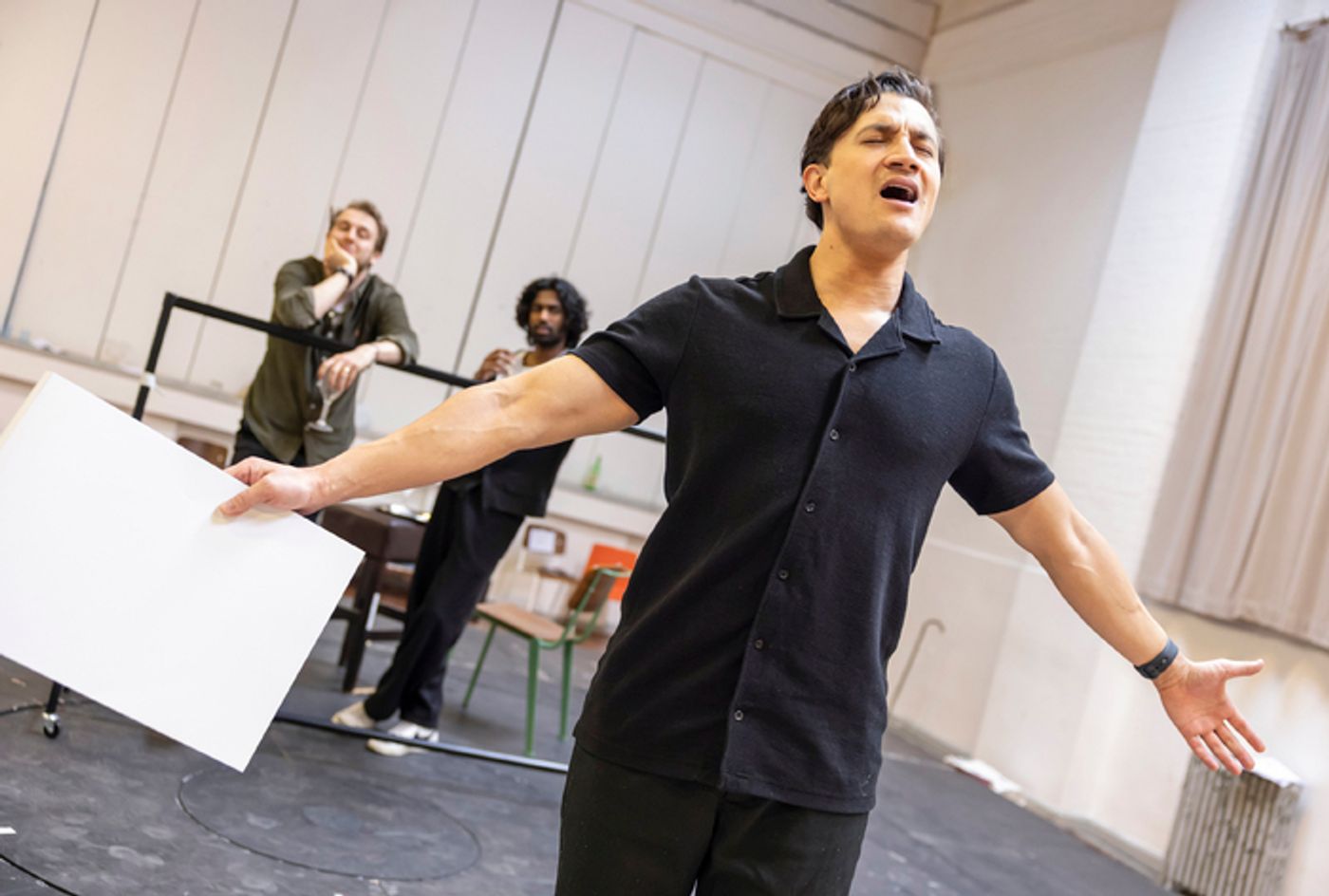 Photos: A MIRRORED MONET in Rehearsal at Charing Cross Theatre  Image