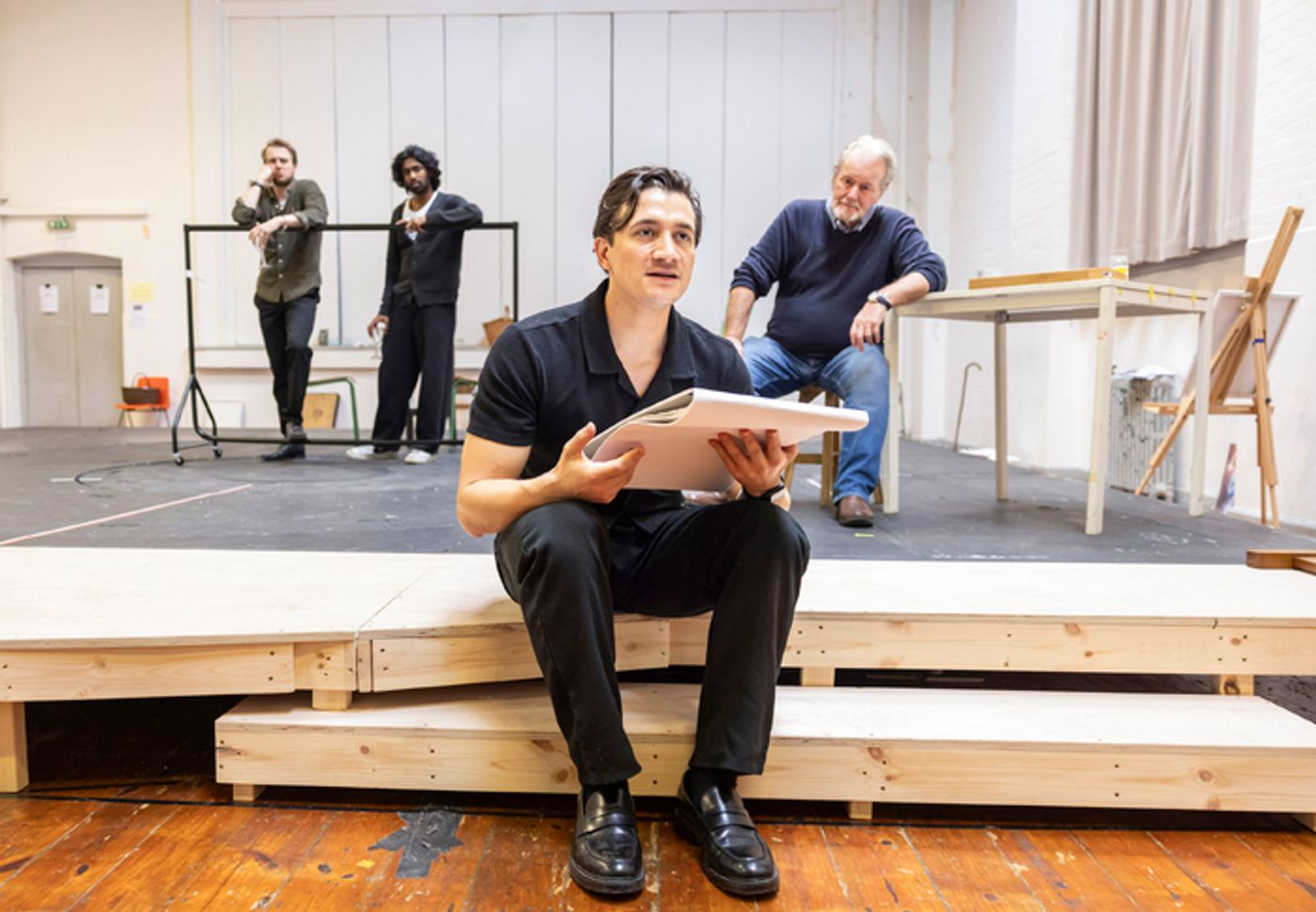 Photos: A MIRRORED MONET in Rehearsal at Charing Cross Theatre  Image