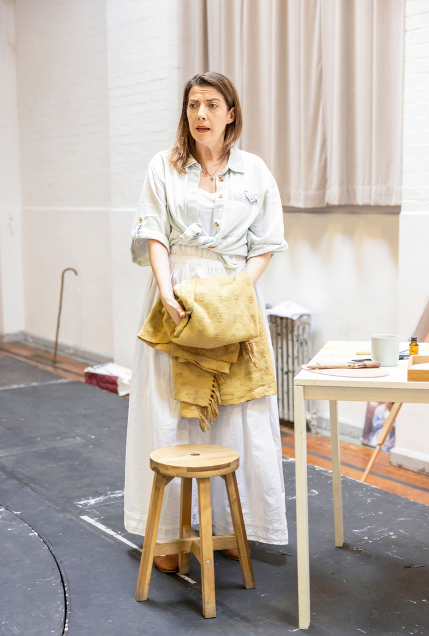 Photos: A MIRRORED MONET in Rehearsal at Charing Cross Theatre  Image