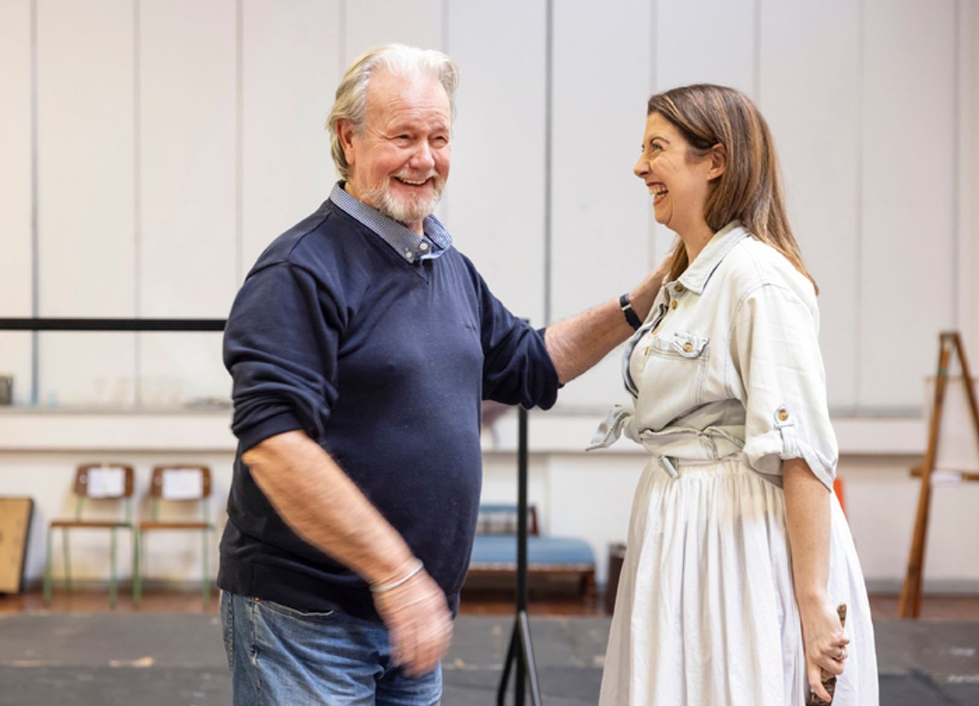 Photos: A MIRRORED MONET in Rehearsal at Charing Cross Theatre  Image