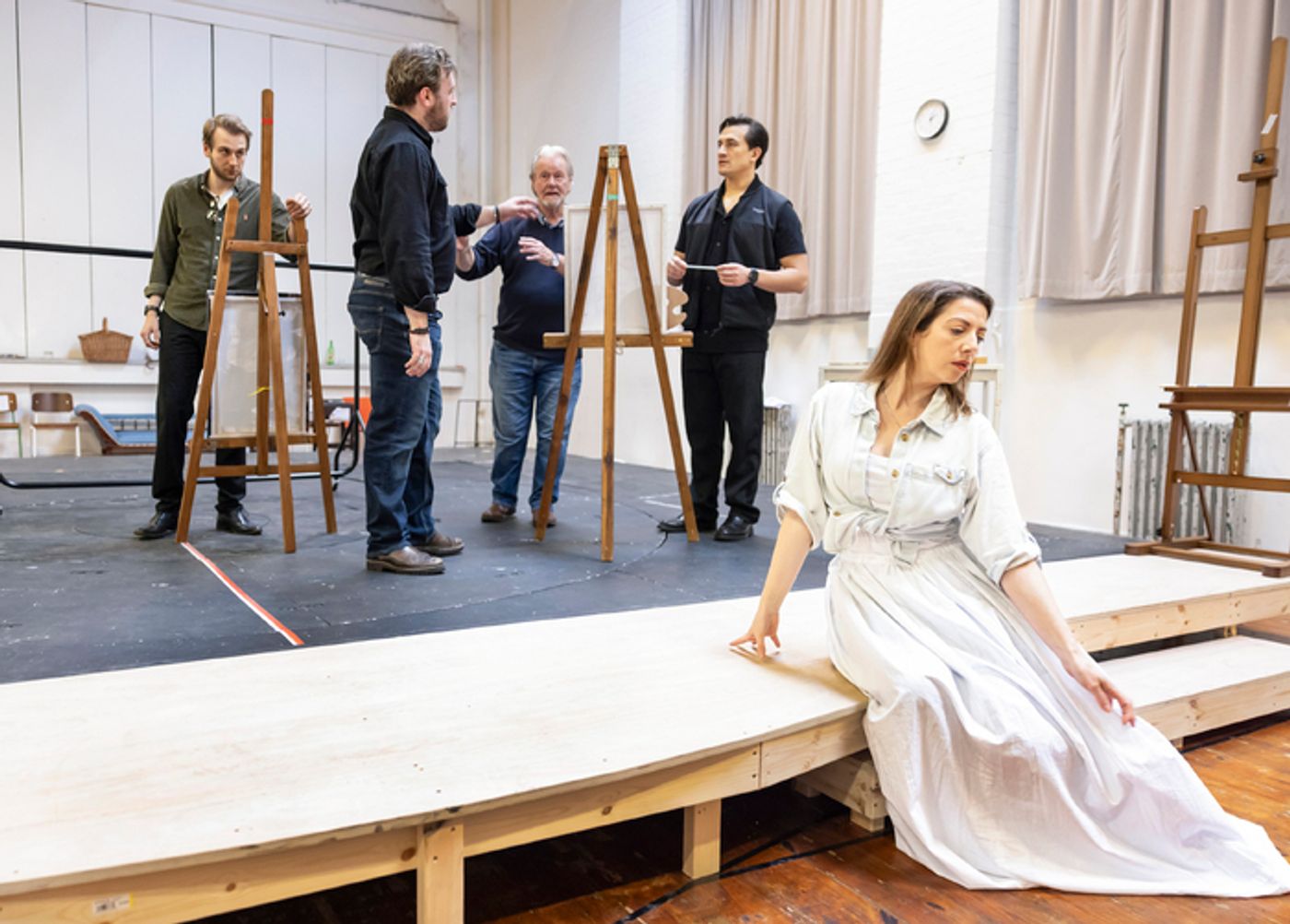 Photos: A MIRRORED MONET in Rehearsal at Charing Cross Theatre  Image