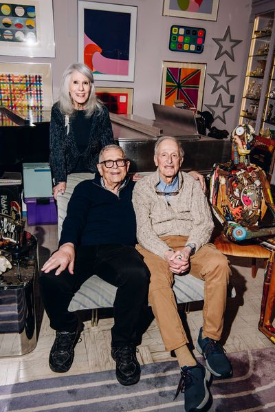 Jamie deRoy, Richard Maltby, Jr., and David Shire Photo