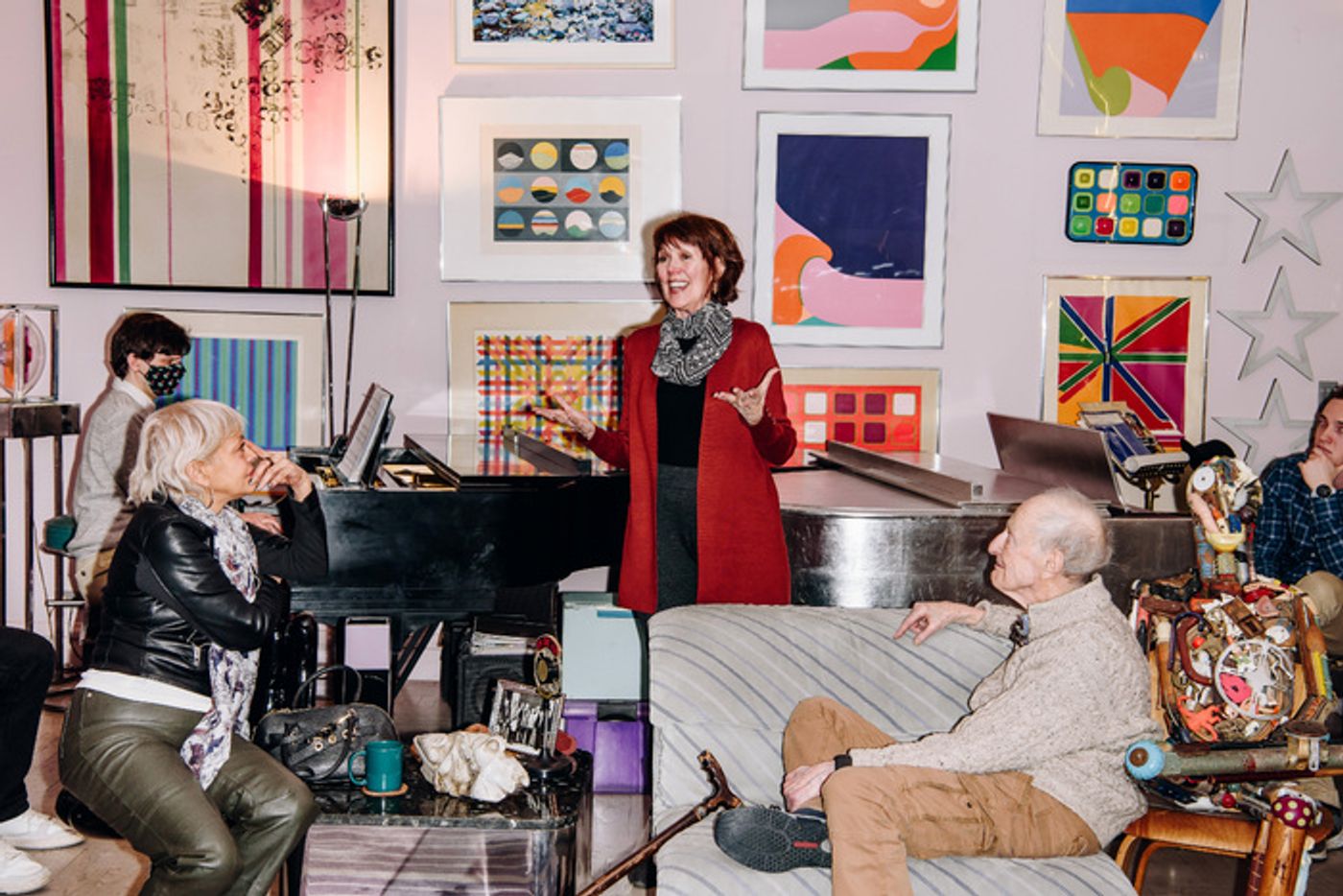 Photos: David Shire, Richard Maltby, Jr. and More at ABOUT TIME Cocktail Party Photos: David Shire, Richard Maltby, Jr. and More at ABOUT TIME Cocktail Party Image