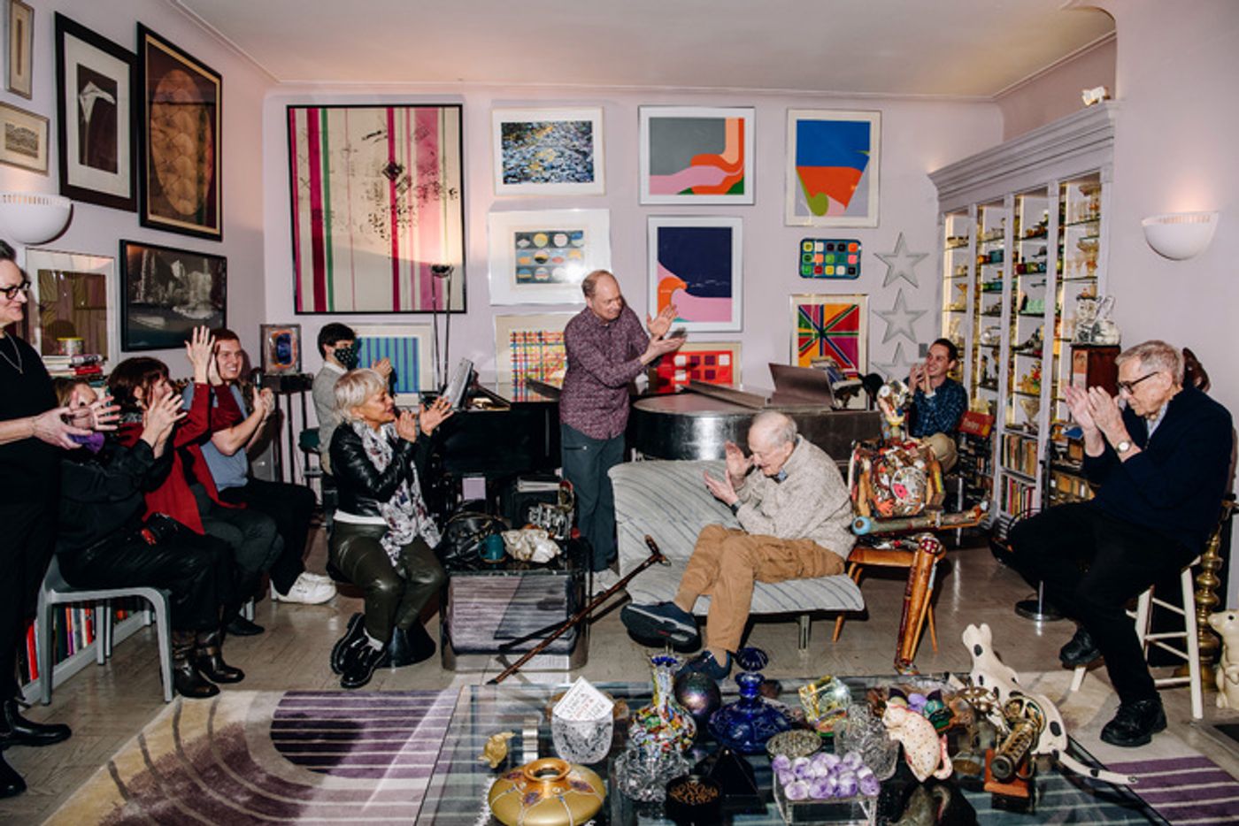 Photos: David Shire, Richard Maltby, Jr. and More at ABOUT TIME Cocktail Party Photos: David Shire, Richard Maltby, Jr. and More at ABOUT TIME Cocktail Party Image