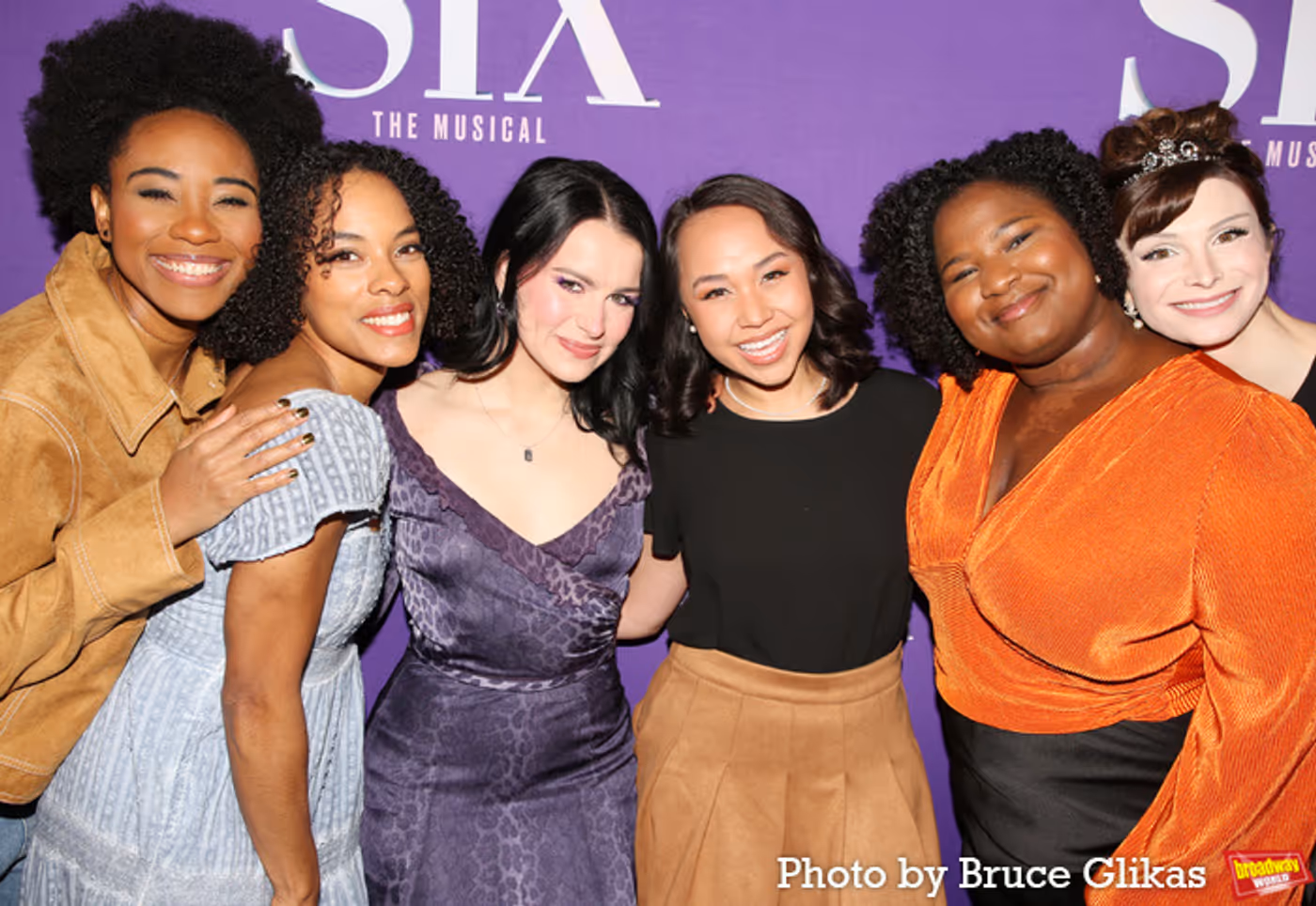 Photos: The New Cast of SIX on Broadway Meets the Press  Image