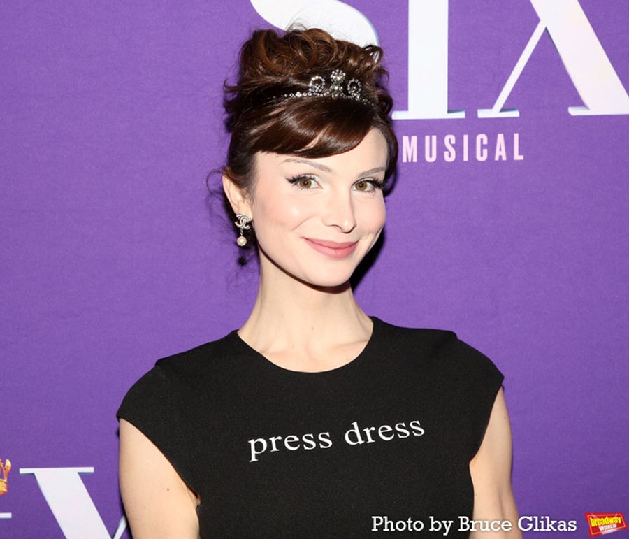 Photos: The New Cast of SIX on Broadway Meets the Press Image