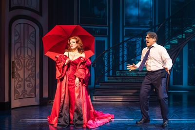 Jennifer Simard and Christopher Sieber Photo