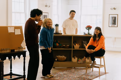 Ali Hadji-Heshmati, Debra Gillett, Sean Delaney and Lydia Larson  Photo