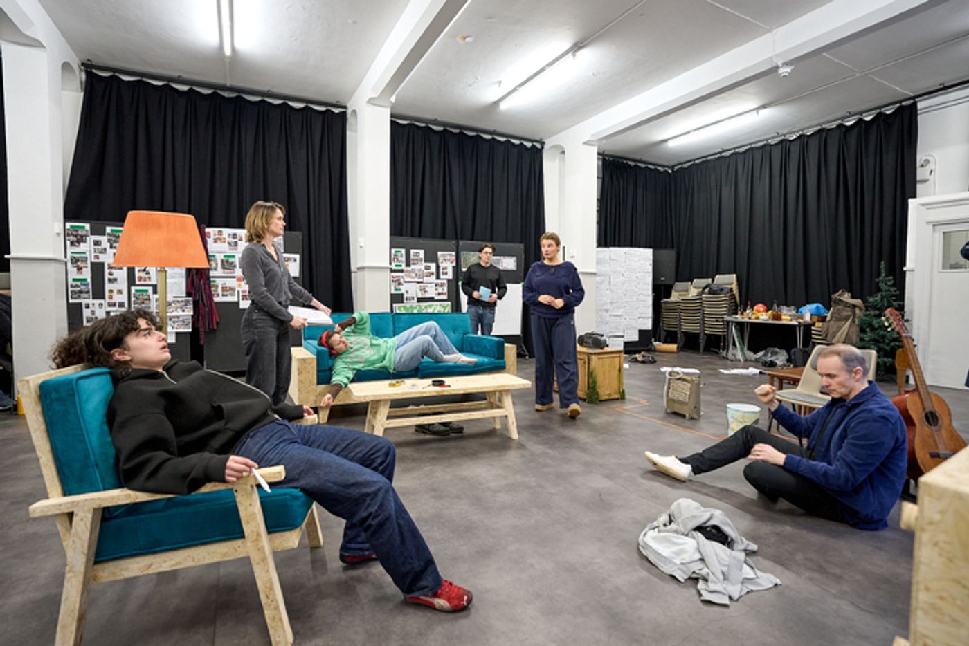 Photos: Inside Rehearsal for LIVING World Premiere At Sheffield Theatres Photos: Inside Rehearsal for LIVING World Premiere At Sheffield Theatres Image