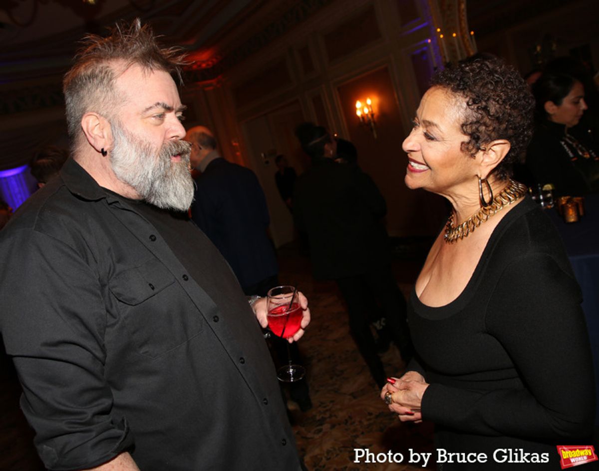 David Gallo and Debbie Allen  at 