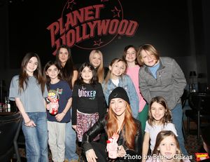 Kelsie Watts with Kid's Night on Broadway guests Photo