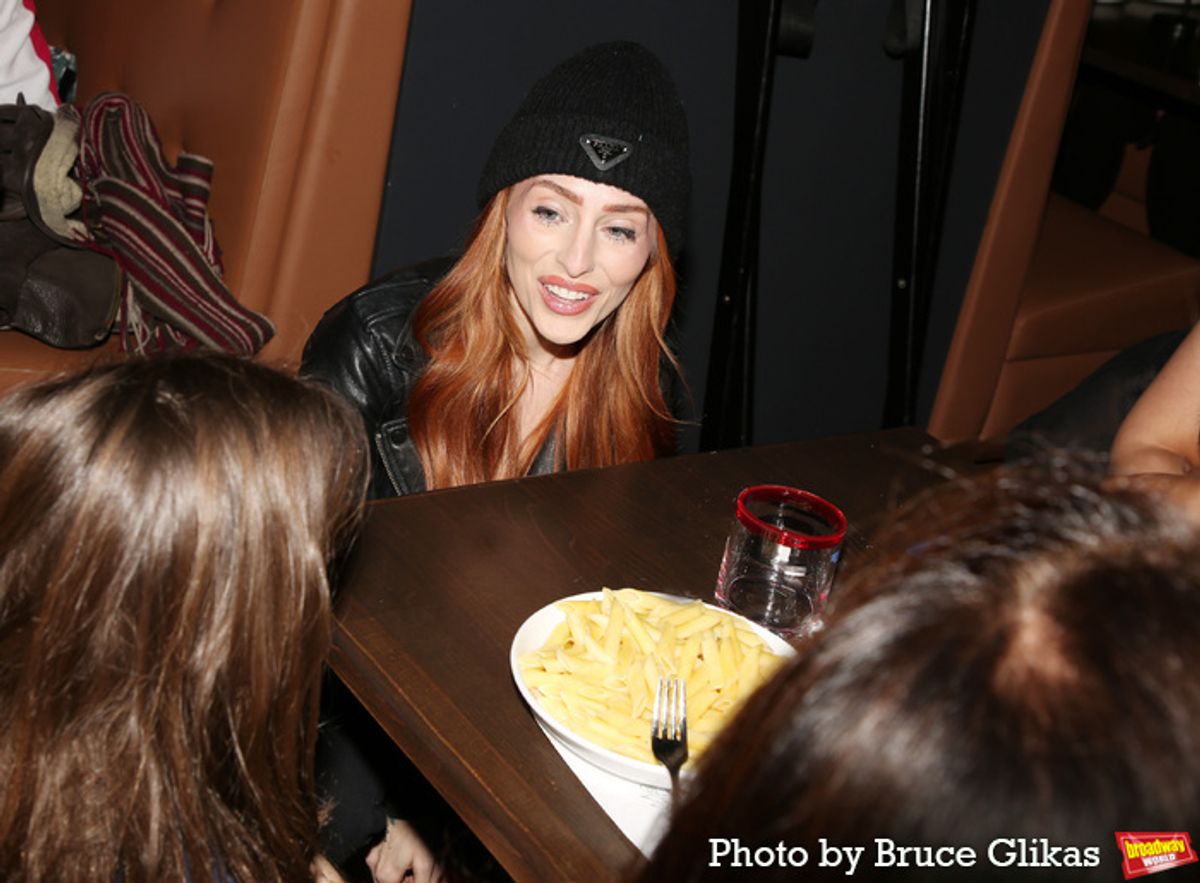 Kelsie Watts with Kid's Night on Broadway guests at 