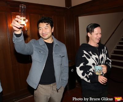 Simu Liu and John Cameron Mitchell  Photo