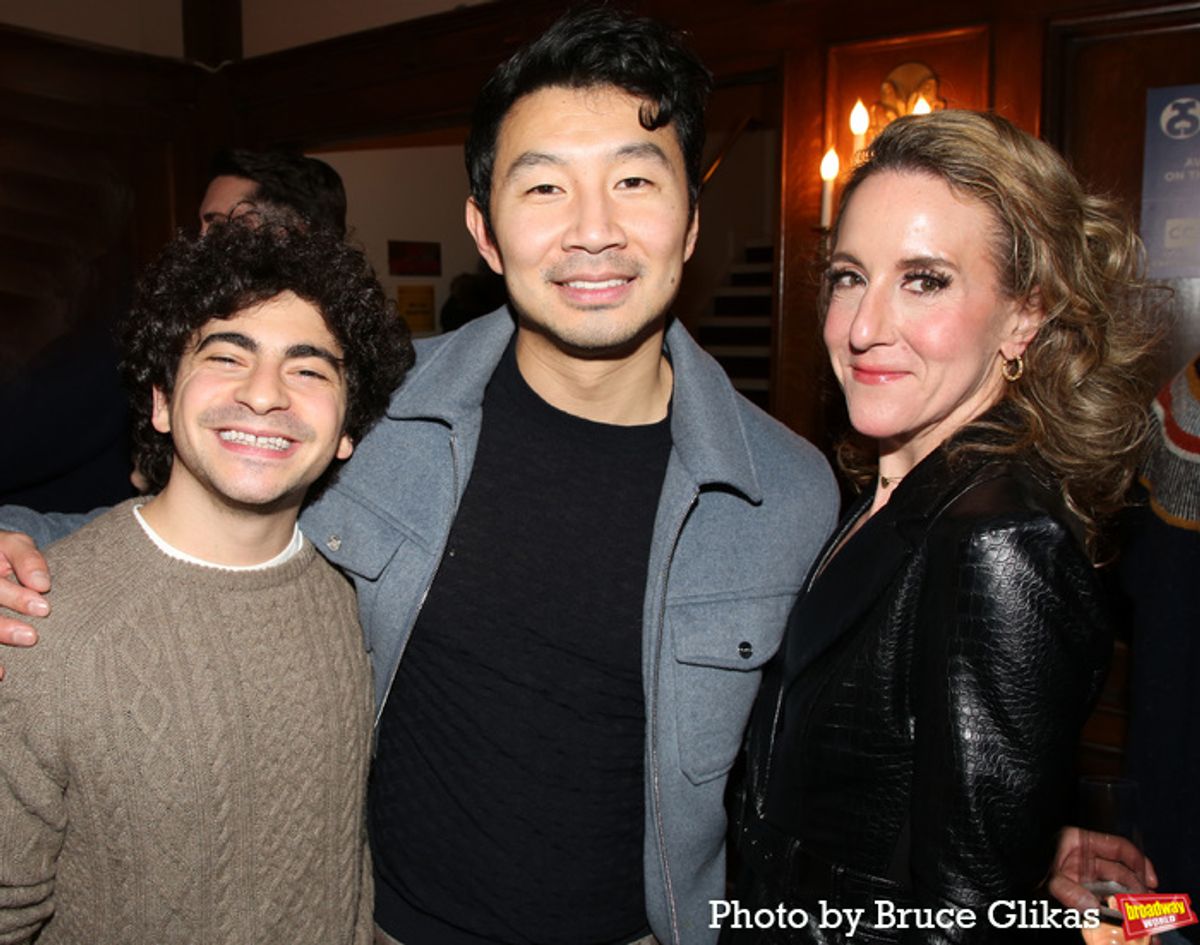 Tony Macht, Simu Liu and Jenn Harris  at 