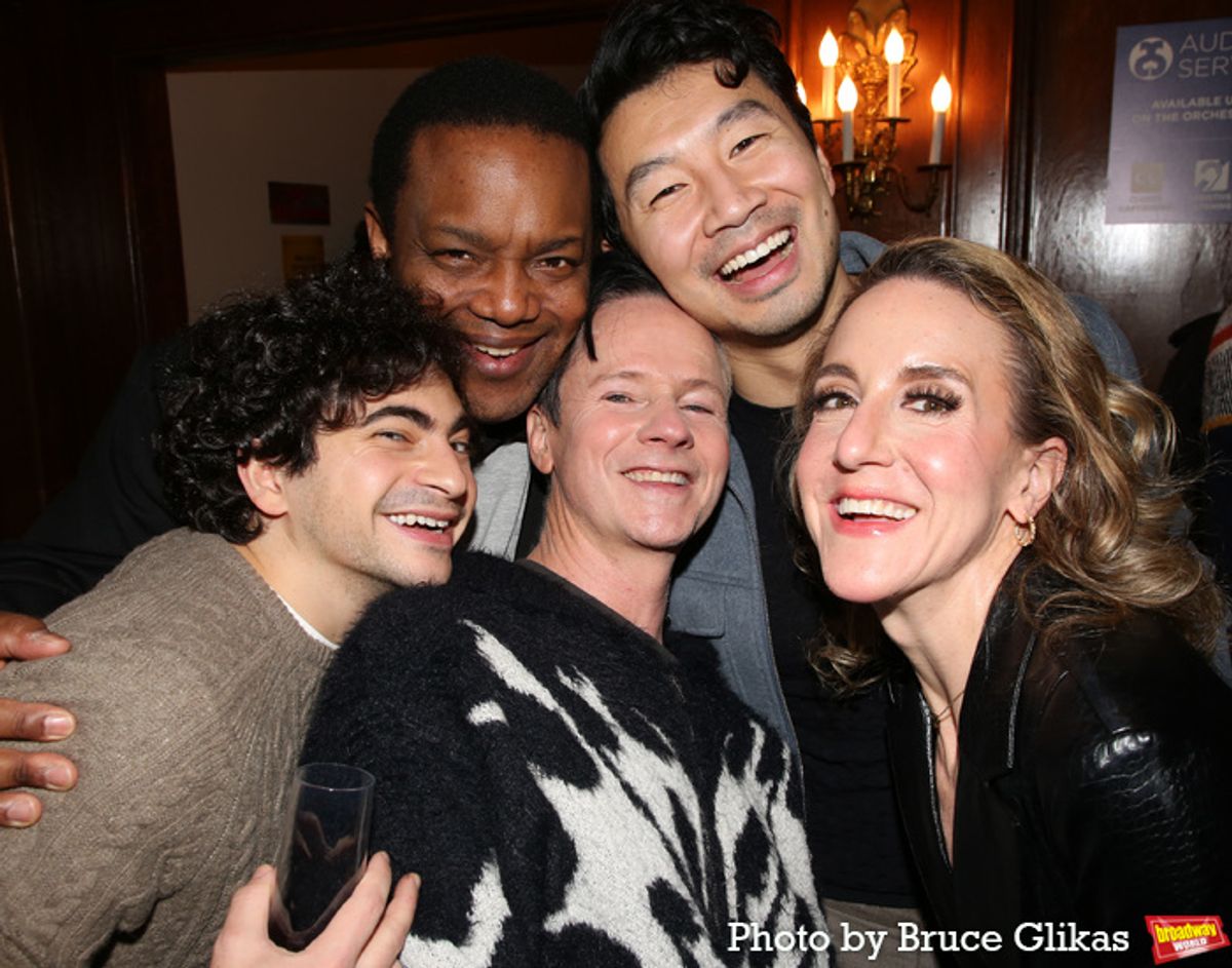 Tony Macht, John-Andrew Morrison, John Cameron Mitchell, Simu Liu and Jenn Harris at 