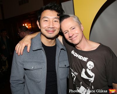 Simu Liu and John Cameron Mitchell  Photo