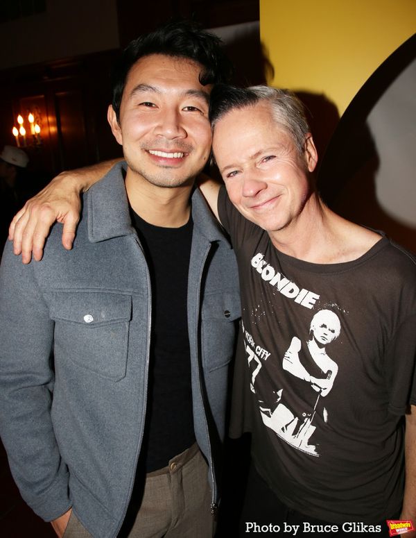 Simu Liu and John Cameron Mitchell  Photo