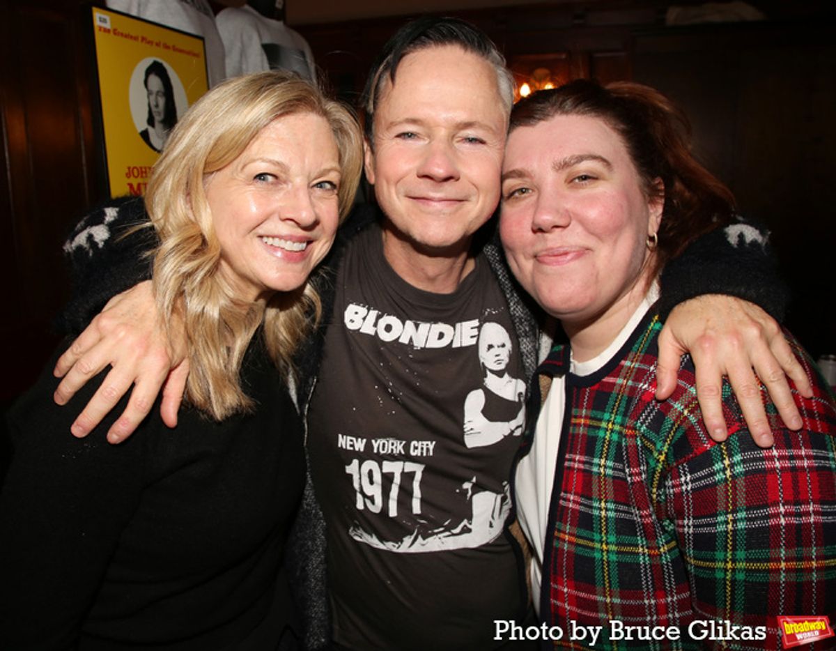 Jackie Sanders, John Cameron Mitchell and Hannah Solow at 