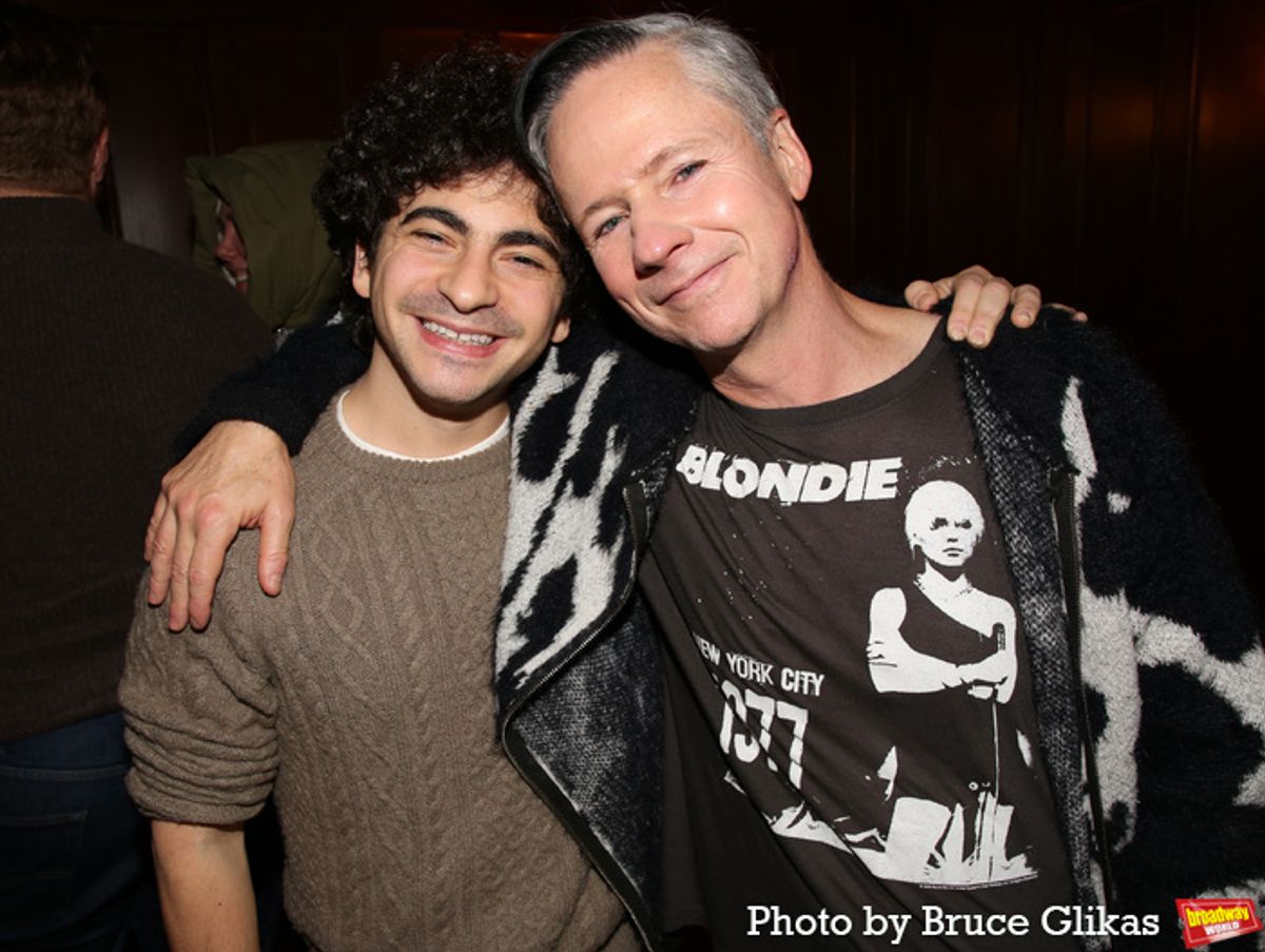 Tony Macht and John Cameron Mitchell  at 