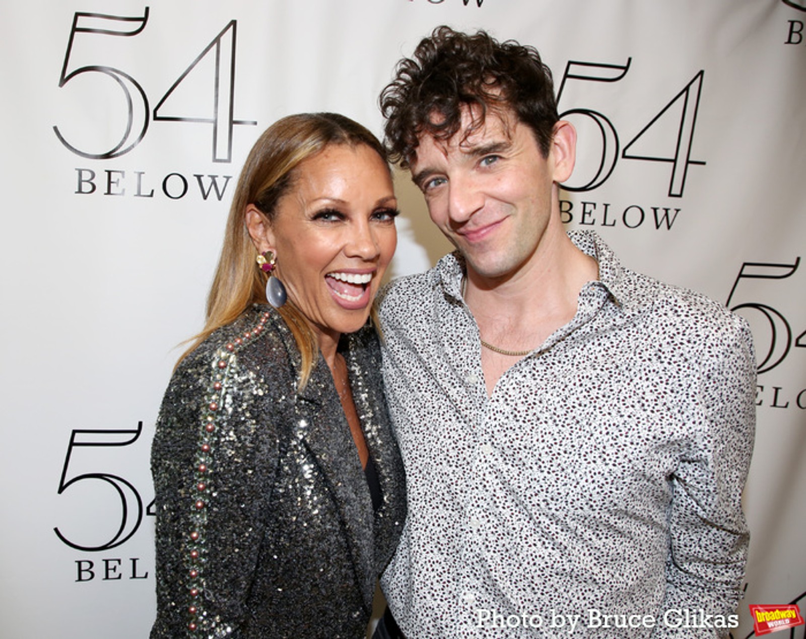 Photos: Michael Urie Visits Vanessa Williams at 54 Below — photo 1 of 18