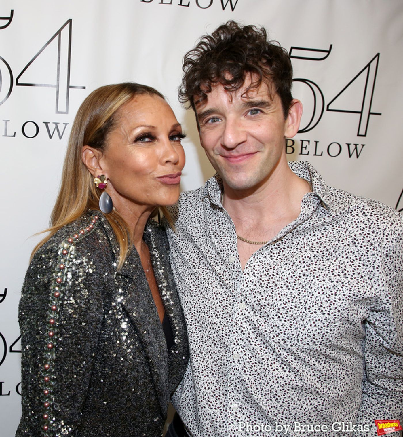 Photos: Michael Urie Visits Vanessa Williams at 54 Below  Image