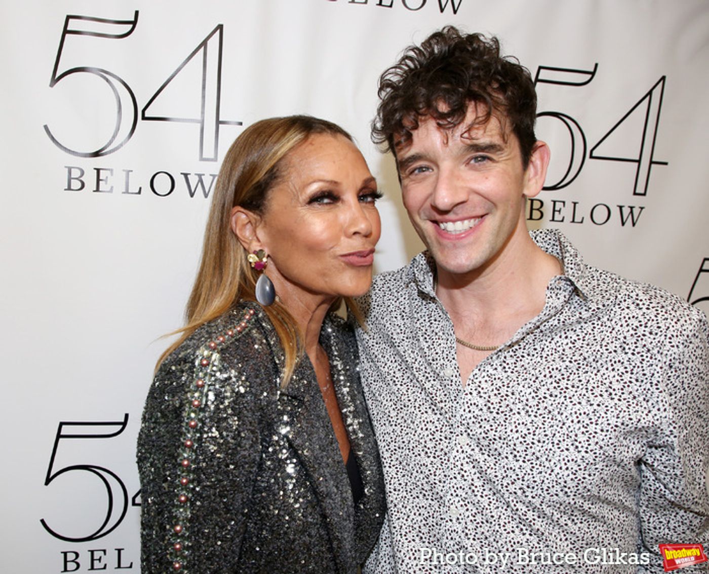 Photos: Michael Urie Visits Vanessa Williams at 54 Below  Image