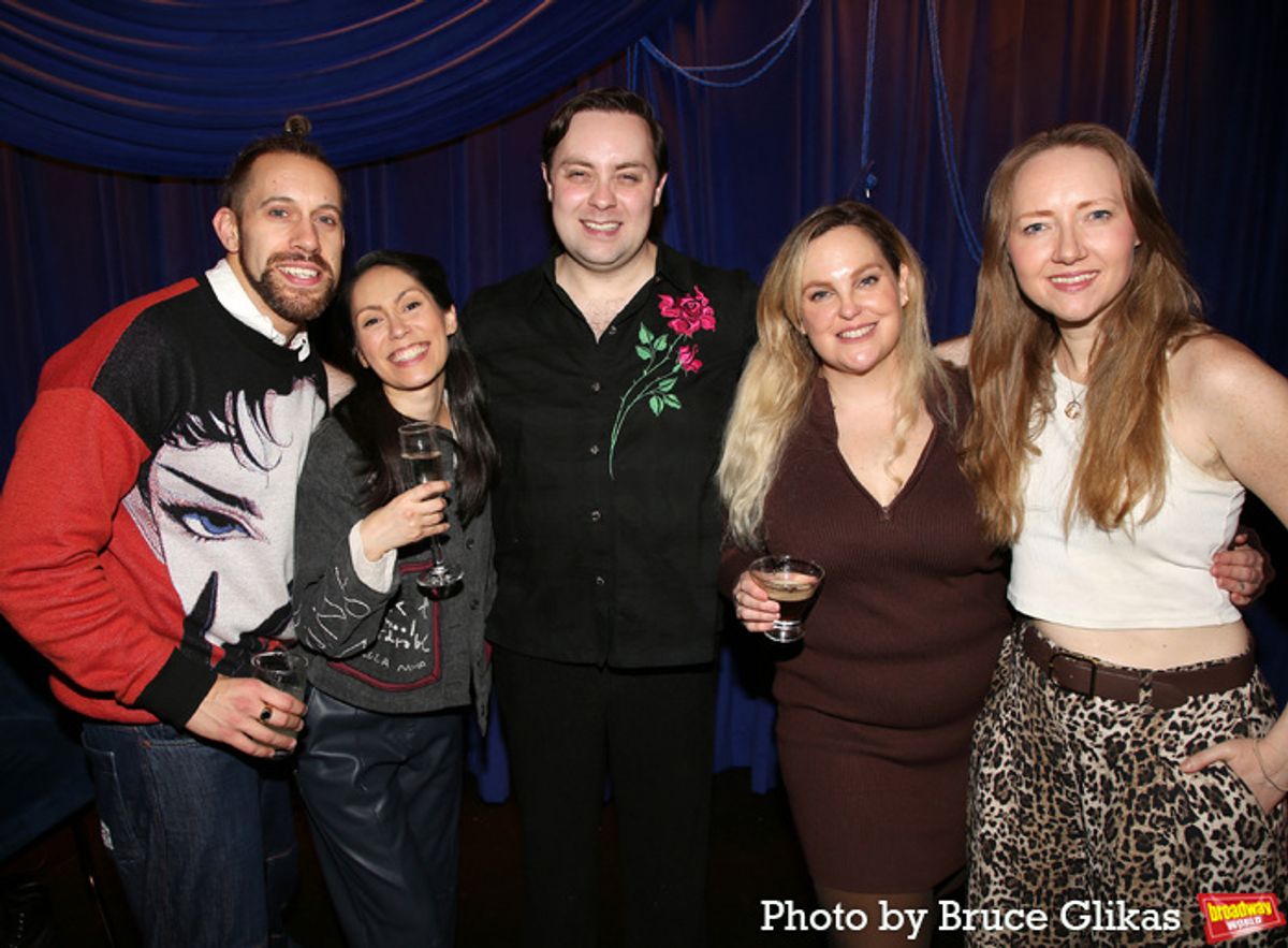 David Cumming, Claire-Marie Hall, Jak Malone, Zoë Roberts and Natasha Hodgson at 