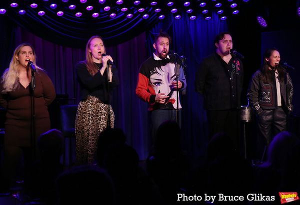 Zoë Roberts, Natasha Hodgson, David Cumming. Jak Malone and Claire-Marie Hall Photo