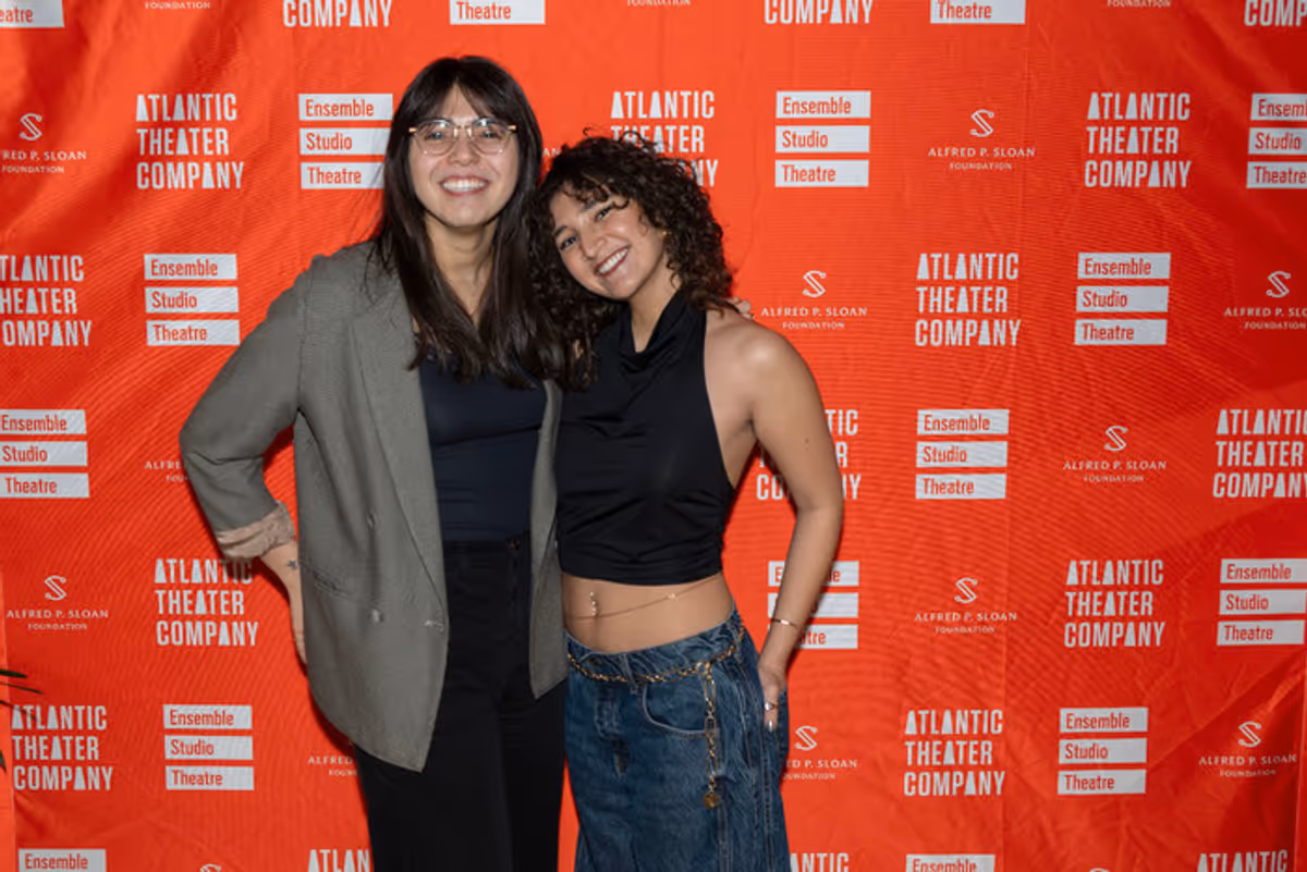 Miranda Cornell and Eliana Theologides Rodriguez at 