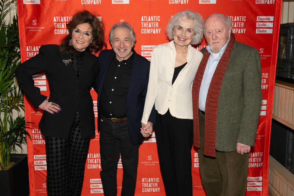 Caroline Aaron, Chip Zien, Mary Beth Peil, and Peter Maloney at 