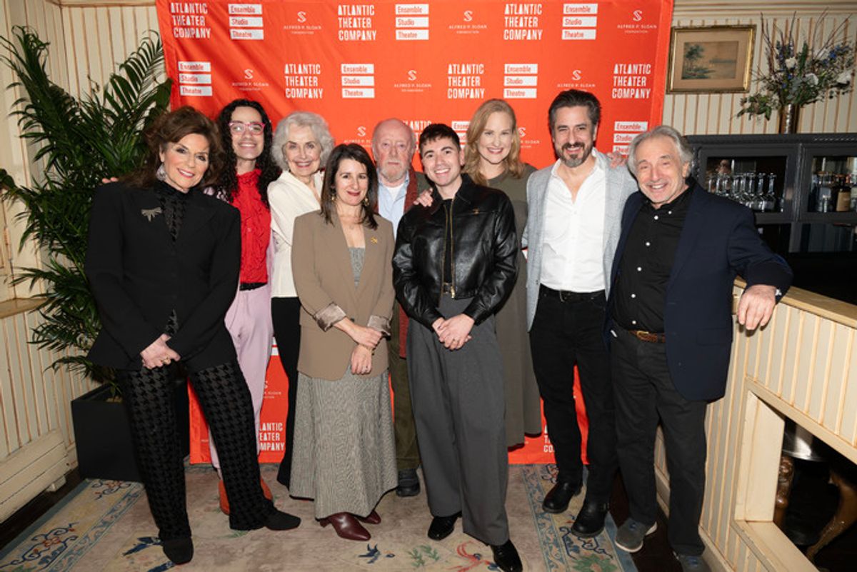 Caroline Aaron, Jake Brasch, Mary Beth Peil, Shelley Butler, Peter Maloney, Noah
Galvin, Heidi Armbruster, Matthew Saldívar, and Chip Zien at 