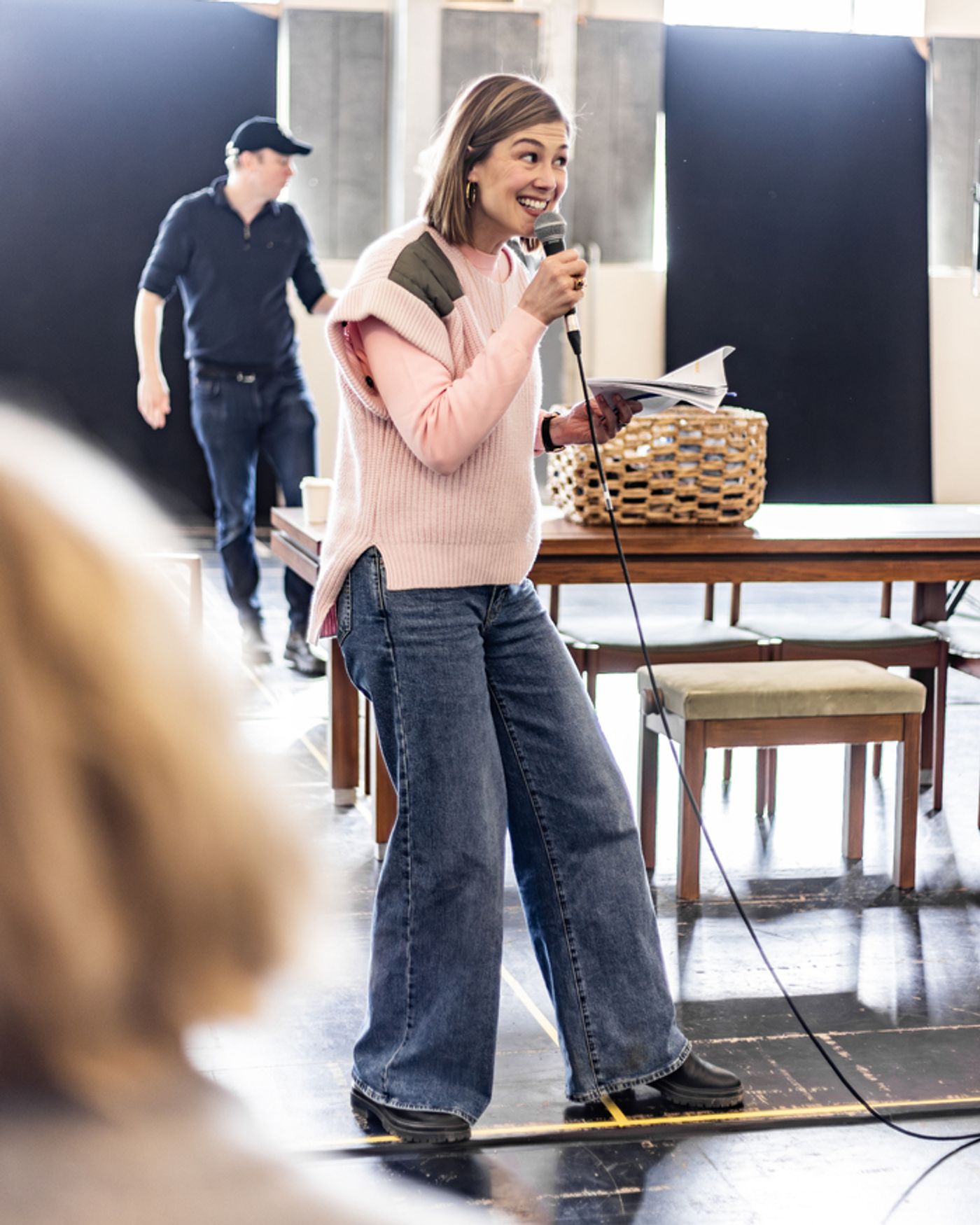 Photos: Rosamund Pike and More in Rehearsal For INTER ALIA  Image