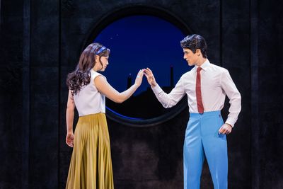 Hannah Kevitt and Darren Criss  Photo