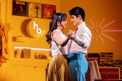 Hannah Kevitt and Darren Criss  Photo