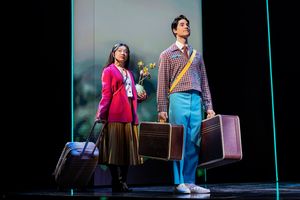 Hannah Kevitt and Darren Criss  Photo