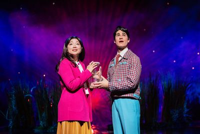 Hannah Kevitt and Darren Criss  Photo