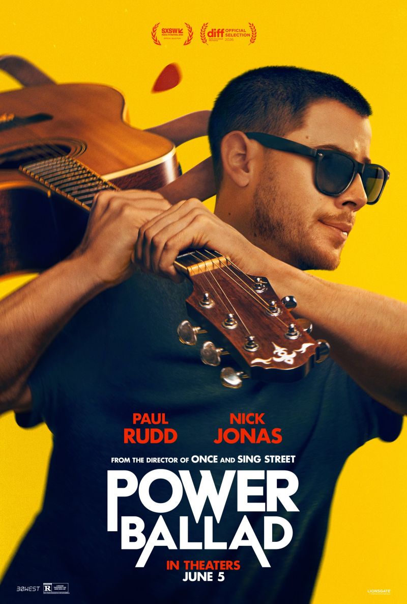 Photos: Nick Jonas and Paul Rudd in New POWER BALLAD Character Posters Photos: Nick Jonas and Paul Rudd in New POWER BALLAD Character Posters Image