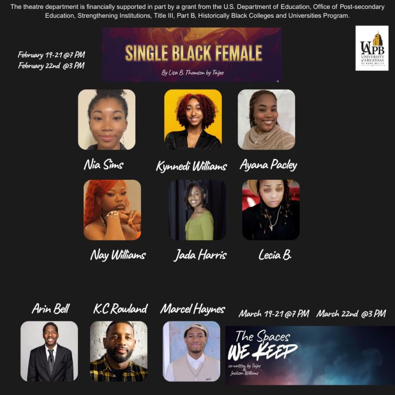 Review: SINGLE BLACK FEMALE at University Of Arkansas Pine Bluff Theatre Review: SINGLE BLACK FEMALE at University Of Arkansas Pine Bluff Theatre Image