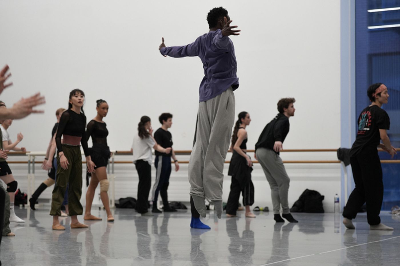 Photos: English National Ballet In Rehearsal for BODY & SOUL  Image