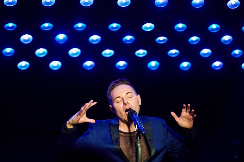Photos: Travis Moser and Charles Busch Team Up for MIXTAPE at Laurie Beechman Theatre — photo 1 of 13