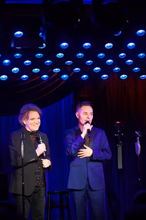 Charles Busch and Travis Moser Photo