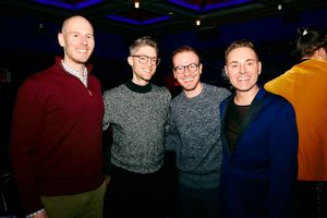 Leo Spychala, Michael DeiCas, Elan Kramer and Travis Moser Photo