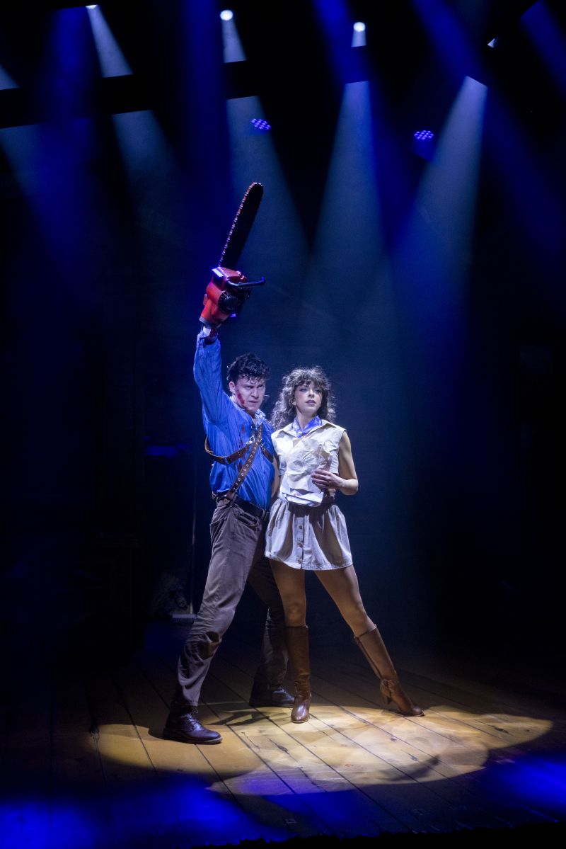 EVIL DEAD THE MUSICAL, bloody toe tapping madcap fun Image