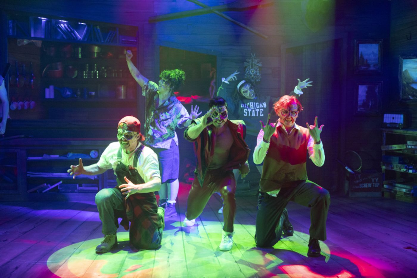 EVIL DEAD THE MUSICAL, bloody toe tapping madcap fun  Image