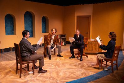 Adam Tapp, Jon Lutyens, Quinlan Corbett, and Emily Verla Photo