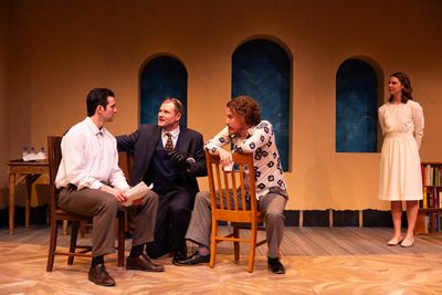 Adam Tapp, Quinlan Corbett,, Jon Lutyens, and Emily Verla Photo