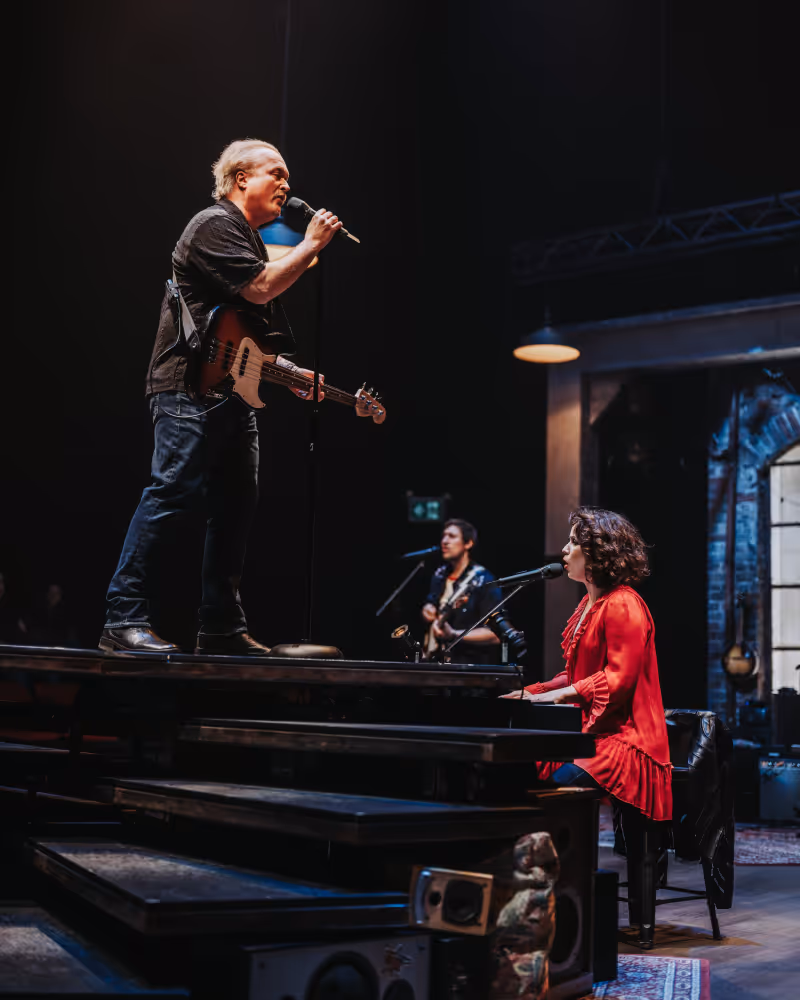 Andrew Penner, Steve Maloney, Chilina Kennedy. Photo by Curtis Perry.