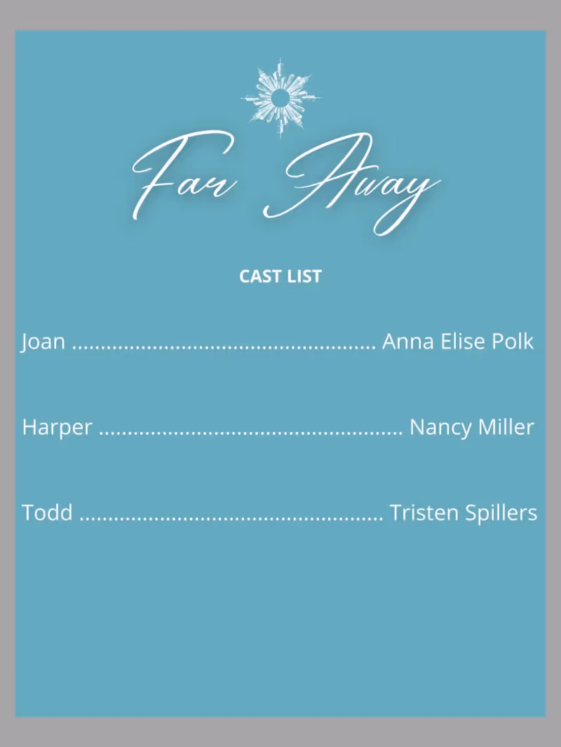 Review: FAR AWAY at University Of Central Arkansas Theatre in Conway Image
