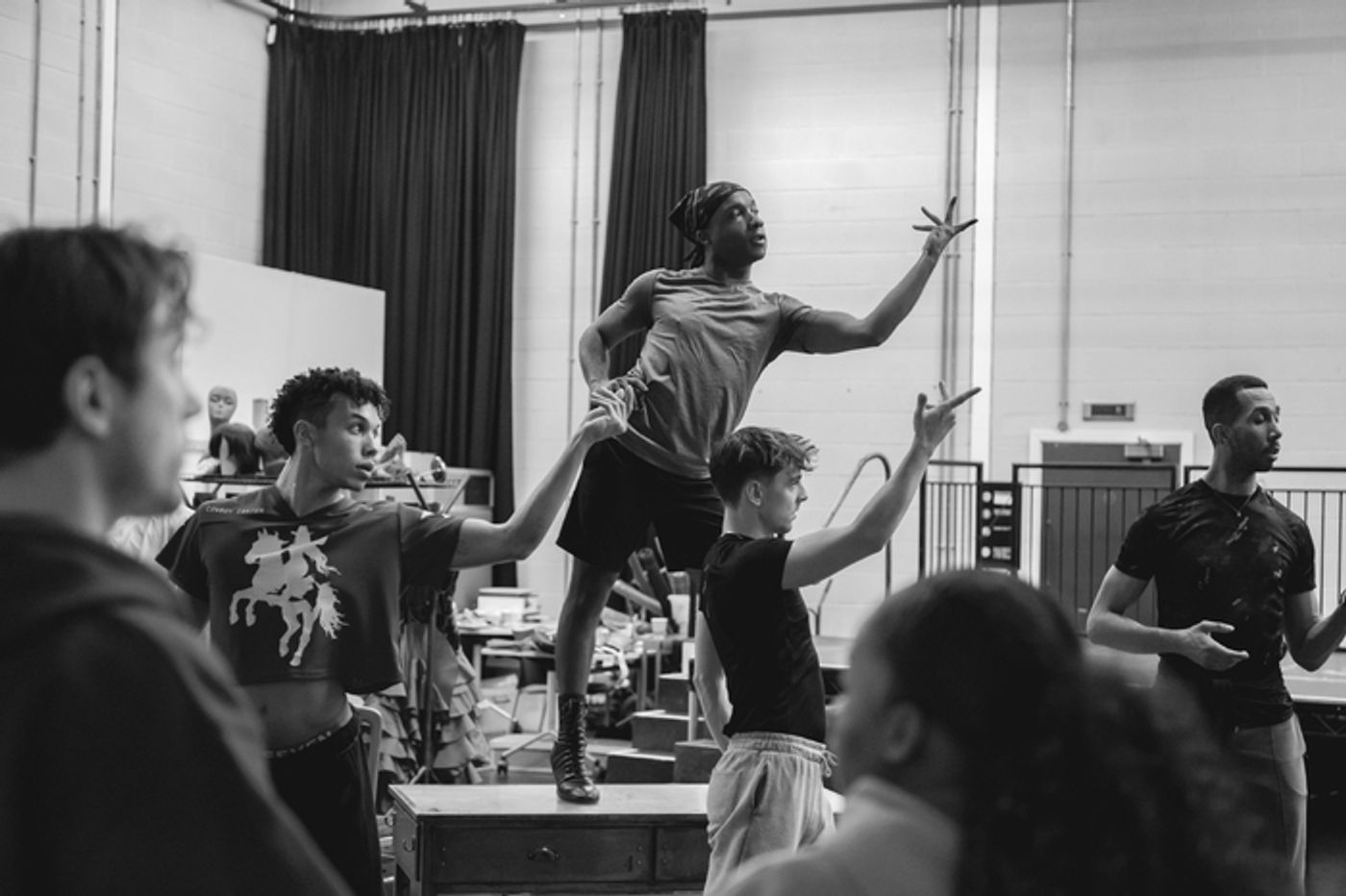 Photos: Johannes Radebe, Matt Cardle and More in Rehearsal For KINKY BOOTS at the London Coliseum Photos: Johannes Radebe, Matt Cardle and More in Rehearsal For KINKY BOOTS at the London Coliseum Image
